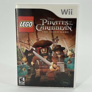 Nintendo Wii LEGO Pirates of the Caribbean - Complete Tested Fast Shipping